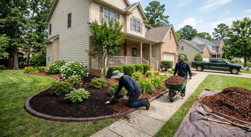 Cypress Mulch Installation in Honolulu, HI