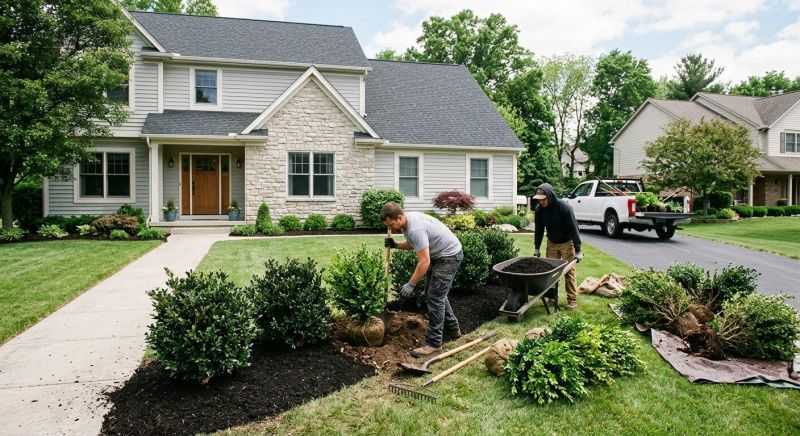 Garden Mulch Installation in Ventura County, CA