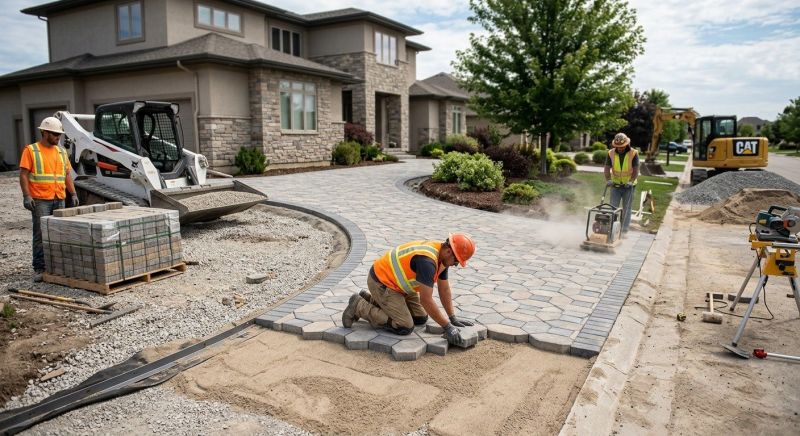 Paver Driveway Installation in Saint George, UT